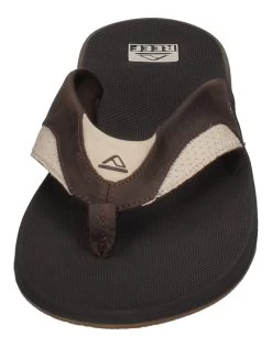Reef Zehentrenner Leather Fanning 2156 In Braun -Modeschuh Geschäft reef zehentrenner leather fanning 2156 in braun 2