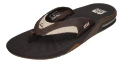 Reef Zehentrenner Leather Fanning 2156 In Braun