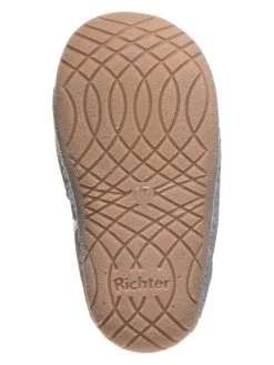 Richter Leder-Ballerinas In Hellblau -Modeschuh Geschäft richter leder ballerinas in hellblau 4