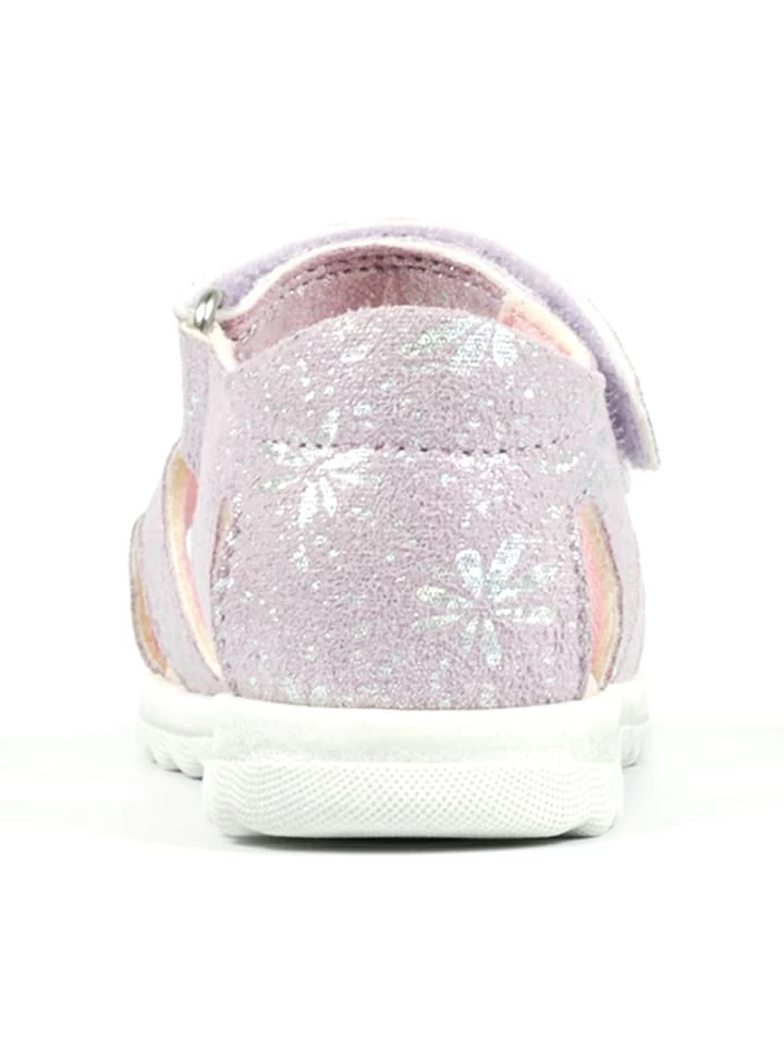 Leder-Sandalen In Lila 7 Leder-Sandalen In Lila – Bild 5