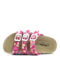 Pantoletten In Pink -Modeschuh Geschäft richter shoes pantoletten in pink 3