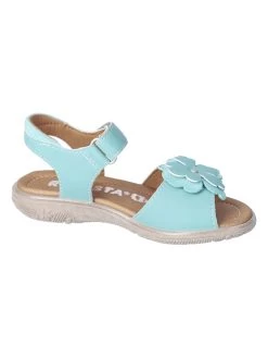 Ricosta Leder-Sandalen "Mary" In Türkis -Modeschuh Geschäft ricosta leder sandalen mary in turkis 1