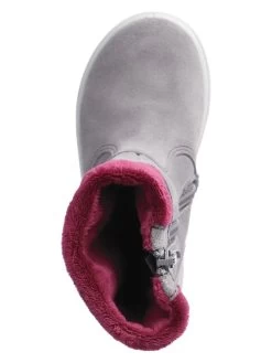 Ricosta Leder-Stiefel "Susana S" In Grau -Modeschuh Geschäft ricosta leder stiefel susana s in grau 3