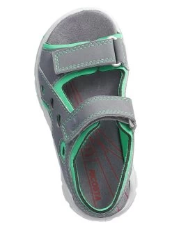 Ricosta Sandalen "Miro" In Grau/ Grün -Modeschuh Geschäft ricosta sandalen miro in grau grun 4