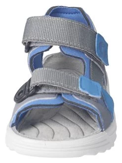 Ricosta Sandalen "Tarek" In Hellgrau/ Blau -Modeschuh Geschäft ricosta sandalen tarek in hellgrau blau 2