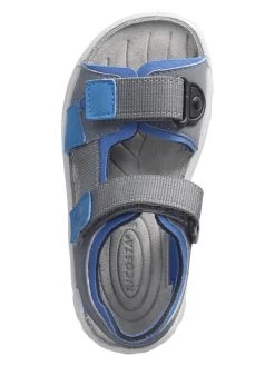 Ricosta Sandalen "Tarek" In Hellgrau/ Blau -Modeschuh Geschäft ricosta sandalen tarek in hellgrau blau 3