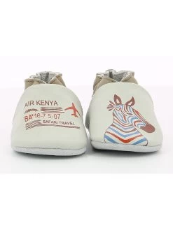 ROBEEZ Leder-Krabbelschuhe "Air Kenya" In Taupe -Modeschuh Geschäft robeez leder krabbelschuhe air kenya in taupe 1