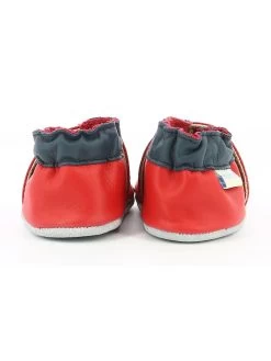 ROBEEZ Leder-Krabbelschuhe "Little Vroum" In Rot -Modeschuh Geschäft robeez leder krabbelschuhe little vroum in rot 3