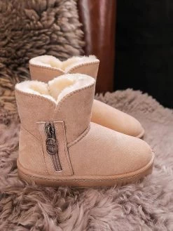 Winterboots In Beige -Modeschuh Geschäft rock and joy winterboots in beige 2