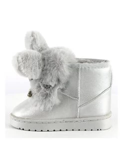 Winterboots In Silber -Modeschuh Geschäft rock and joy winterboots in silber 2