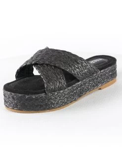 Pantoletten In Schwarz