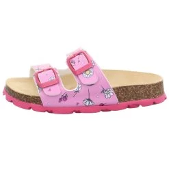 Superfit Tieffußbett Pantolette FUSSBETTPANTOFFEL In Rosa/Mehrfarbig -Modeschuh Geschäft superfit tieffussbett pantolette fussbettpantoffel in rosa mehrfarbig 2
