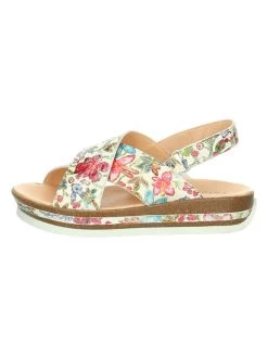 Think! Leder-Sandalen "Zega" In Bunt