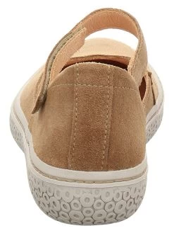 Think! Leder-Spangenballerinas "Tjub" In Hellbraun -Modeschuh Geschäft think leder spangenballerinas tjub in hellbraun 3