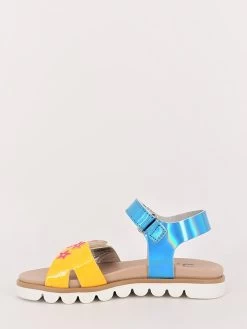 Modeschuh Geschäft -Modeschuh Geschäft trevirgolazero sandalen in turkis gelb 1