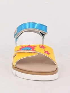 Sandalen In Türkis/ Gelb 8 Sandalen In Türkis/ Gelb -Modeschuh Geschäft trevirgolazero sandalen in turkis gelb 2