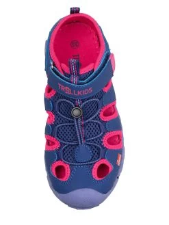 TROLLKIDS Halbsandalen "Kristiansand" In Lila/ Pink -Modeschuh Geschäft trollkids halbsandalen kristiansand in lila pink 2