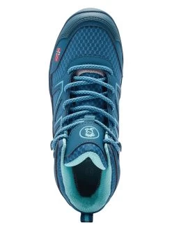 TROLLKIDS Trekkingschuhe "Skarvan Hiker Mid" In Blau -Modeschuh Geschäft trollkids trekkingschuhe skarvan hiker mid in blau 5