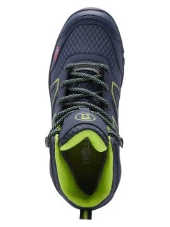 TROLLKIDS Wanderschuhe "Skarvan Hiker Mid" In Dunkelblau -Modeschuh Geschäft trollkids wanderschuhe skarvan hiker mid in dunkelblau 4