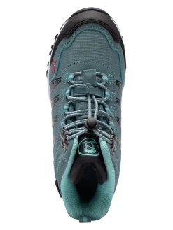 TROLLKIDS Wanderschuhe "Trolltunga Hiker Mid" In Türkis/ Grau -Modeschuh Geschäft trollkids wanderschuhe trolltunga hiker mid in turkis grau 4
