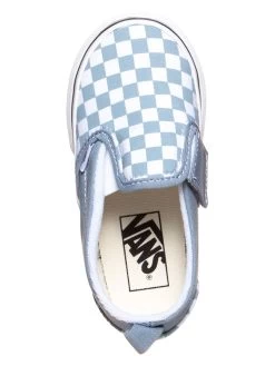 Vans Slipper In Hellblau/ Weiß -Modeschuh Geschäft vans slipper in hellblau weiss 8