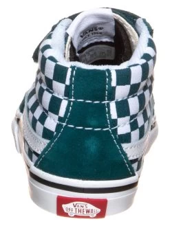 Vans Sneakers In Dunkelgrün/ Weiß -Modeschuh Geschäft vans sneakers in dunkelgrun weiss 2