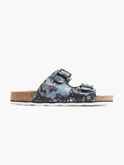 Pantolette Blau