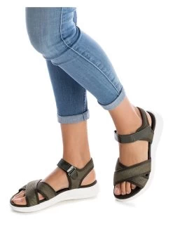 Xti Sandalen In Khaki -Modeschuh Geschäft xti sandalen in khaki 3