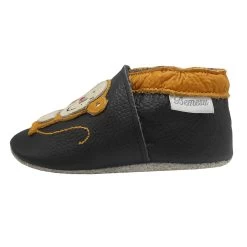Baby Krabbelschuhe In Affe Schwarz -Modeschuh Geschäft yalion baby krabbelschuhe in affe schwarz 4