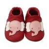 Leder-Krabbelschuhe "Elefant" In Rot -Modeschuh Geschäft yalion leder krabbelschuhe elefant in rot