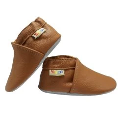 Leder-Krabbelschuhe In Cognac -Modeschuh Geschäft yalion leder krabbelschuhe in cognac 4